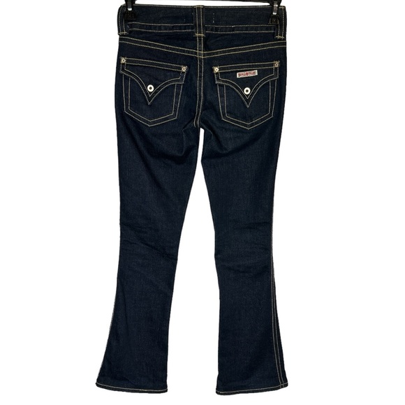 Women’s Hudson Bootcut Dark Denim Jeans‎ Made in USA Size 25 - Picture 3 of 5